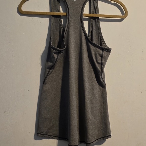 Athleta Charcoal Racerback Tank Top - Picture 4 of 10